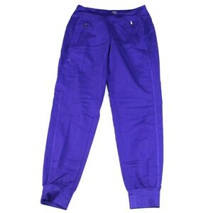 Healing Hand Women Blue Scrub Jogger Medical Casual Size XS